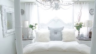 Vintage French Bedroom Tour French Decor Room Makeover Spring bedroom Decorating Ideas 2024