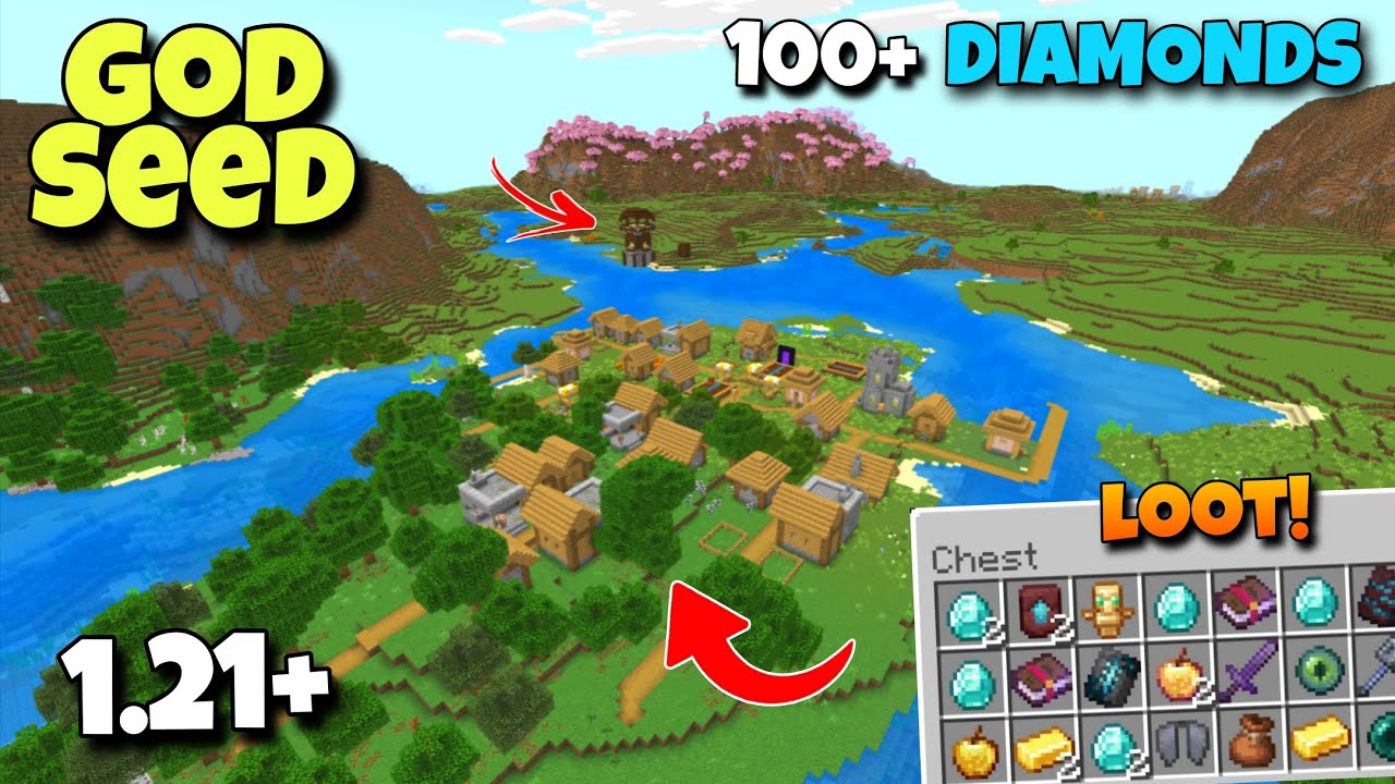 🔥[God Seed] For Minecraft 1.21 Bedrock And Pocket Edition | Seed ...