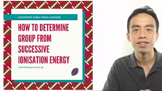 How to Determine Group from Successive Ionisation Energy