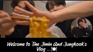 Jimin Daily life full Vlog 😀 | Hindi Dub | jungkook hanging out at jimin’s place for dinner 🍽️