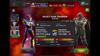 AW R3 6 star Human Torch vs Doom (node 53)