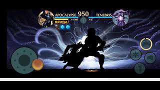 shadow fight 2 Apocalypse vs tenebris screenshot 5