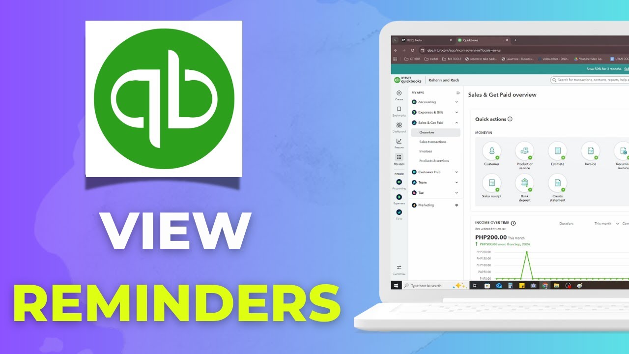 How to View the Reminders List in QuickBooks Online | Full 2025 Step-by ...