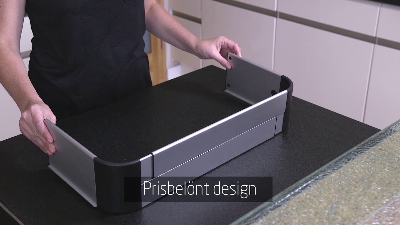 Adhesive Aluminum Stove Guard SC545 - A short presentation (SE)