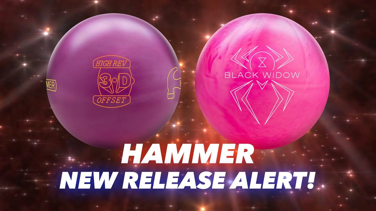 HAMMER | 3-D OFFSET | BLACK WIDOW PINK URETHANE | NEW RELEASE
