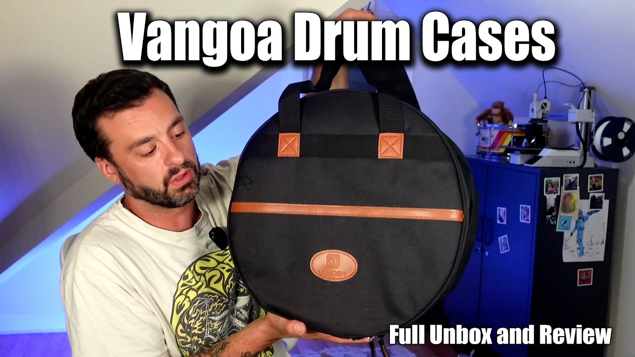 Thumbnail for These cases saved my drums - Vangoa Drum Cases Unbox and Review
