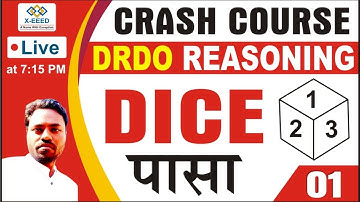 DRDO MTS - Crash Course - Reasoning Class -13 ( DICE ) By Ravi Sir