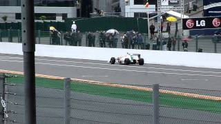 2011 spa grand prix practice 3 pit exit