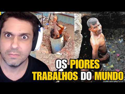 THE WORST JOBS IN THE WORLD! REALLY? REACT Sertão Véi Bruto