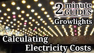 How to compute Growlight Electricity cost || Growlight Calculator