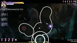 XHibikiALICE🇮🇩 | USAO - Chrono Diver PENDULUMs- (USAO remix) [l ol 121] FC 98.86% #7