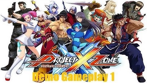 Project X Zone Demo A Nintendo 3DS English Language Version Demo Gameplay 1