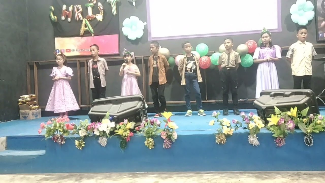 Liturgi natal kelas besar Natal Sekolah Minggu 2023