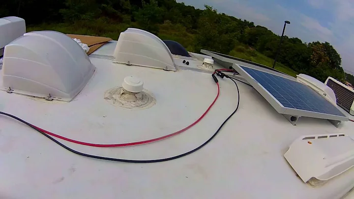 400w RV Solar install With VHB Tape PART 2