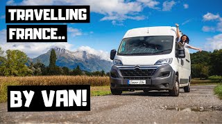 FRENCH TRAVEL VLOG... travelling through europe in a campervan.. how easy is it?? Vanlife europe!