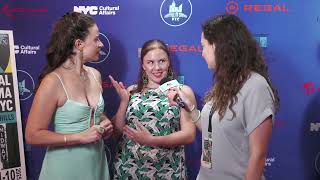 Festival of Cinema NYC 2025 on the Red Carpet with filmmakers from the Film Underground Presentation Profile