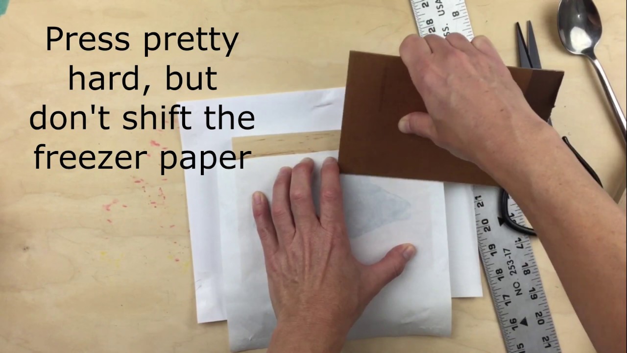 How to print on freezer paper with a laser or inkjet printer