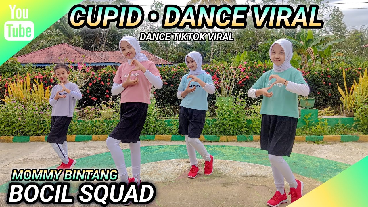 Cupid Dance Viral • Tiktok Fyp Bocil Squad Mommy Bintang Youtube