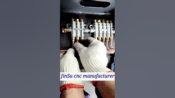 Install CNC machine lubricating oil pipes.#CNCmachine #CNCmachining #cnc #machine #fyp #cncmilling