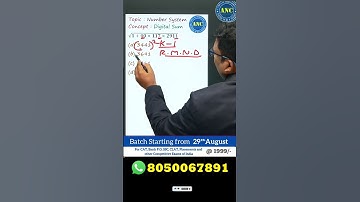 Number System - Digital Sum #AnilNairAptitudeClasses #AnilNairMathsClasses #mathstricks