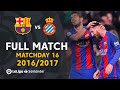 FC Barcelona vs RCD Espanyol (4-1) MD16 2016/2017 - FULL MATCH