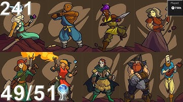 Crypt of the Necrodancer - All Chars Low% Attempts Day 33 (PB: 4th Character) [241]