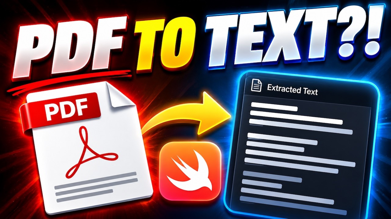 Why Your PDF Has No Text (And How to Fix It with SwiftUI OCR) - YouTube