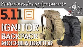 5 11 Ignitor Backpack - Mochila Ignitor revisión Español