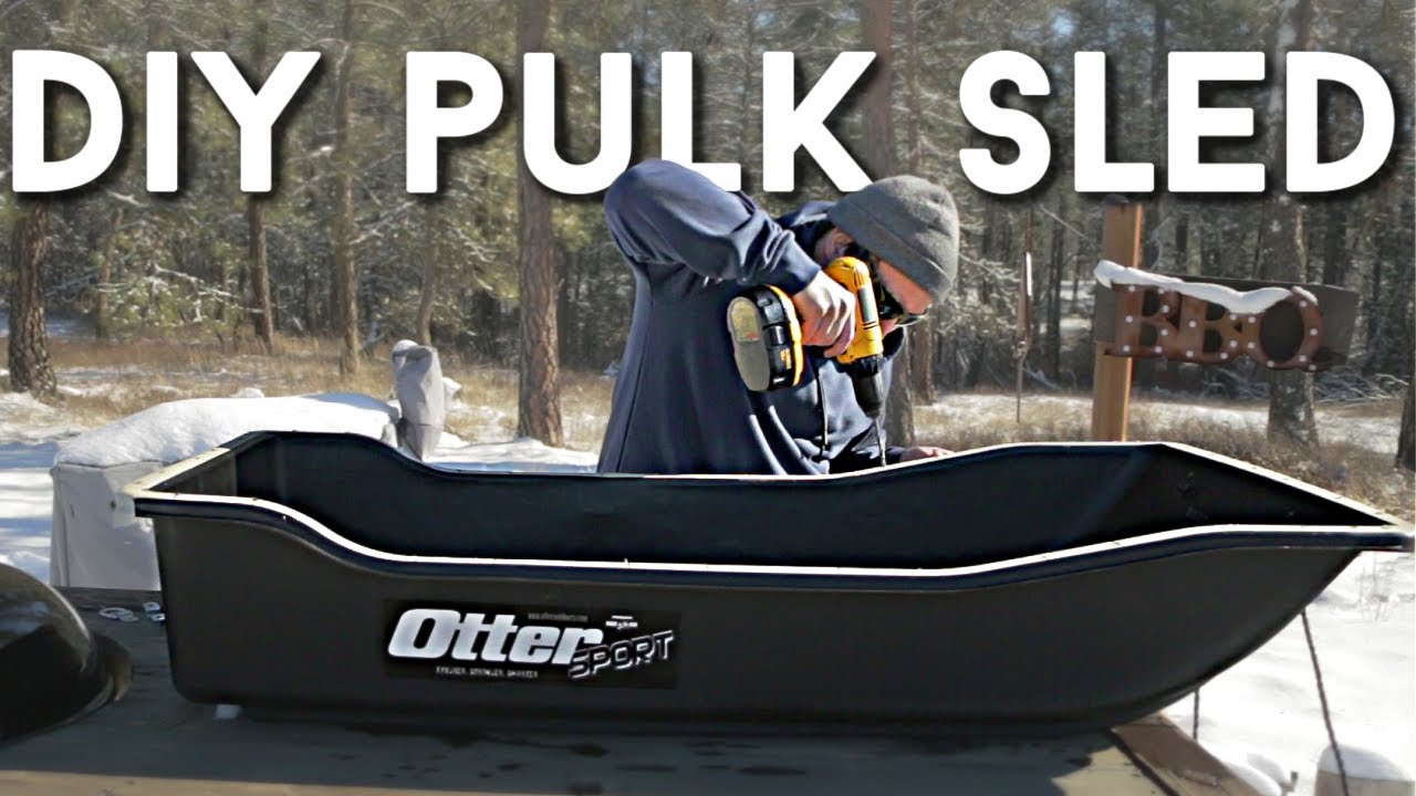How To Build A Pulk Sled/Otter Sport Sled Modifications YouTube