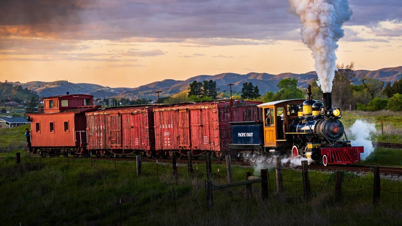 Pacific Coast Railroad Steam Trains