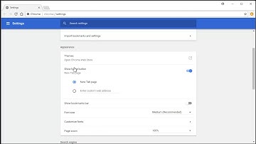Chrome - change Start Page and New Tab