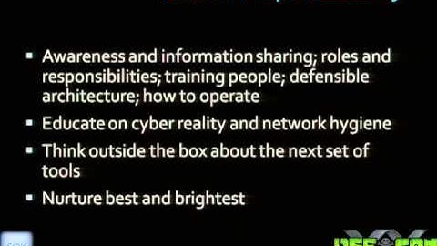 DEFCON 20  Shared Values, Shared Responsibility