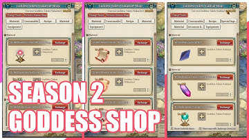 No More Time-gate Progression! Season 2 Goddess Token Shop! | Tree of Savior