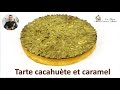 recette TARTE CACAHUÈTE et CARAMEL, inspiration FAUCHON