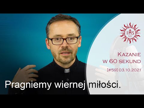 Kazanie w 60 sekund [#59] 27 Niedziela zwykła, rok B. Mk 10, 2-16 - Piotr Kropisz SJ