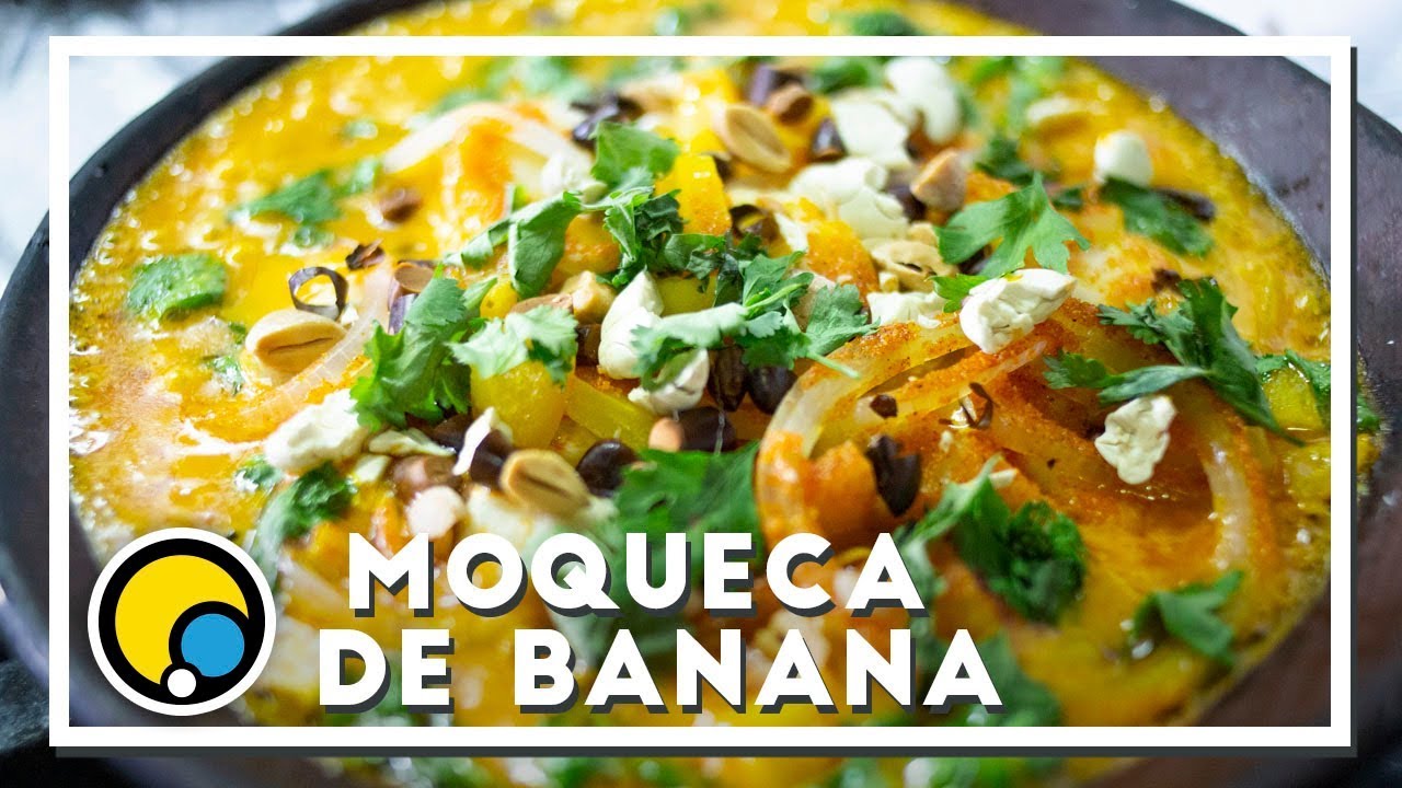 Como fazer Moqueca de Banana (Receita Vegana) - Renato Carioni