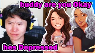 Sydney and Jodi Trying to Cheer up Depressed Toast