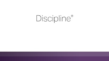 Discipline - Learn more about your innate talents from Gallup