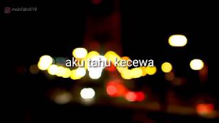Puisi 'aku tahu kecewa' ..musikalisasi puisi