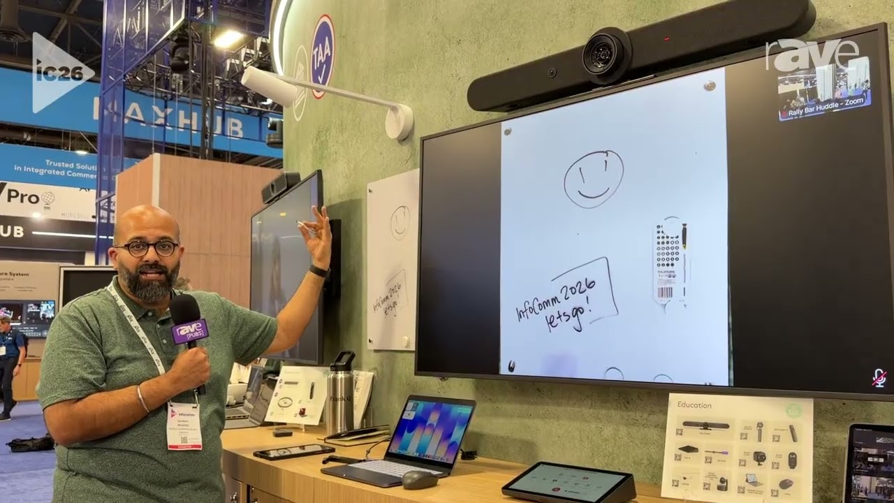 InfoComm 2026: Logitech Explains Scribe Whiteboard Camera for Video Conferencing Rooms