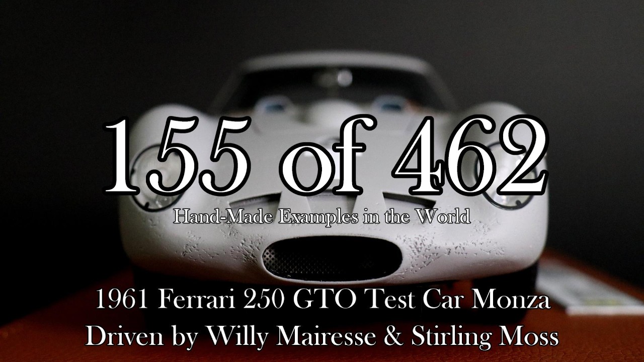 【新品未使用】BBR 1/18 Ferrari250GTO Test Monza FIRST LOOK: BBR Ferrari 250 GTO Test Monza 1961 • DiecastSociety.com
