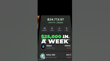 Here is my solana meme coin trading strategy to make $25,000 in a week! #solana #memecoins #defi