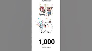 Celebrate 1000 Subscribers Status | 1K Subscribers Complete | #youtubeshorts | Kadam Kadam Badaye Ja