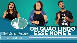 Miniatura del video "DIVISÃO DE VOZES - ANA NOBREGA - Oh Quão Lindo Esse Nome é"