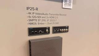 AJA IP25-R Adds 2110 TX Mode & New Features | NAB 2026