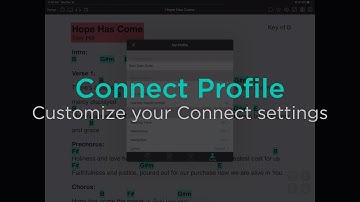 Customize Your OnSong Connect Settings with Profile