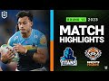 NRL 2023 | Gold Coast Titans v Wests Tigers | Match Highlights