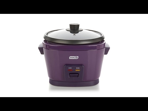 Dash Mini Rice Cooker Steamer with - The Purple Collection