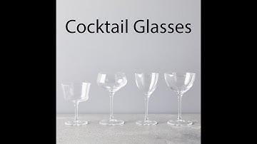 16 loại ly phổ biến để pha chế cocktails - Glass cocktail - Kiến thức Bartender - Bartender Lưu Tuấn