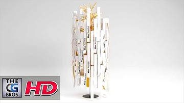 CGI 3D Animated MoGraph : "D&AD Awards Title Sequence" - by The Mill